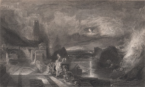 The Parting of Hero and Leander